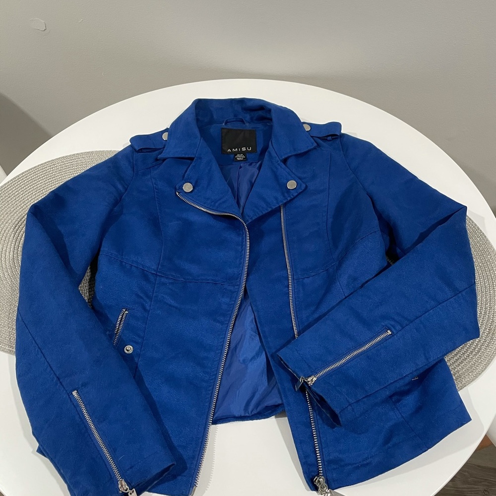 Amisu faux leather jacket